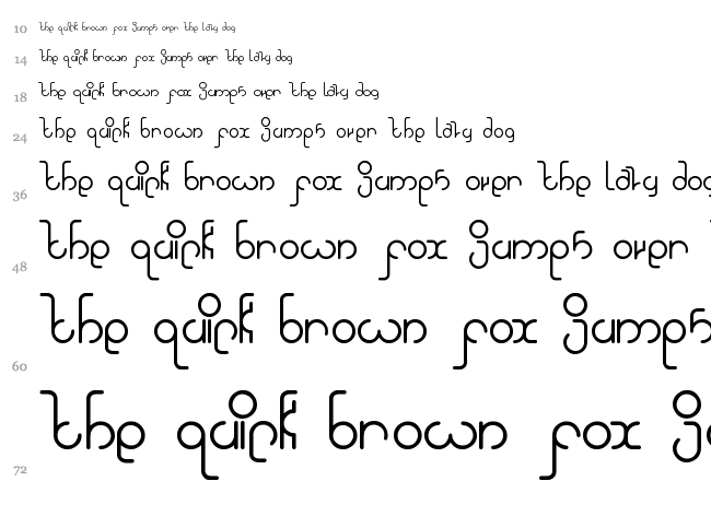 High in love font waterfall